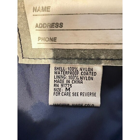 North Atlantic Trading Company Men's Rain Jacket size M - Picture 10 of 13